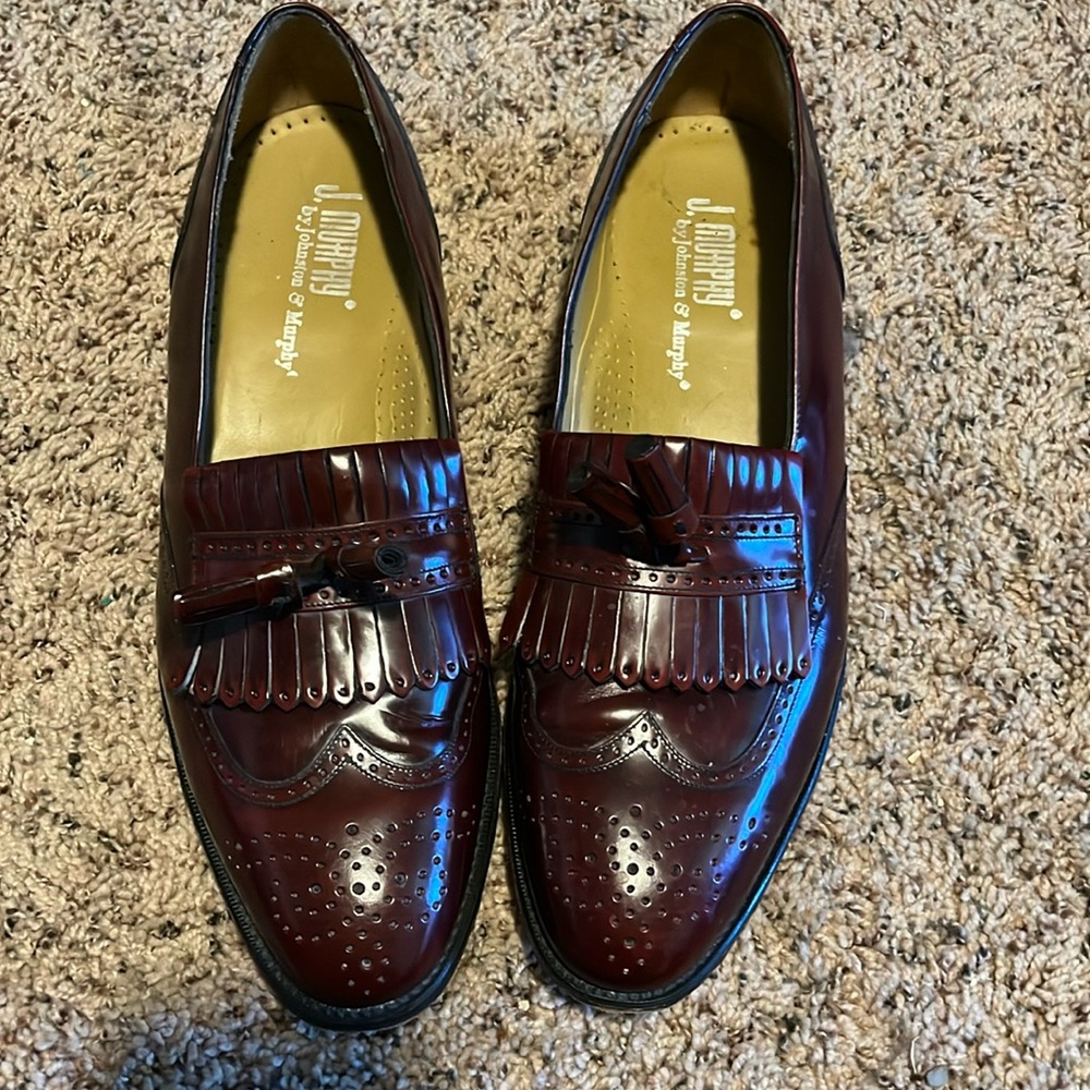 J Murphy by Johnston and Murphy Tassel Loafers